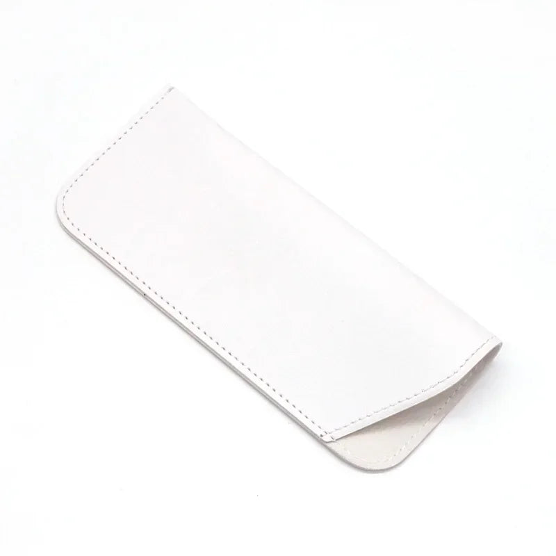 Leather Glasses Pouch Protective Eyewear Case