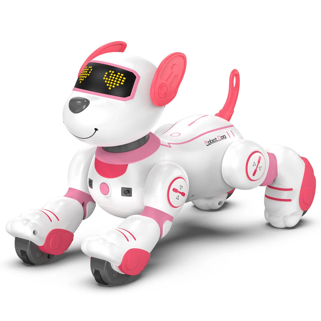 Remote Control Robot Dog Toy Programmable Singing Dancing Interactive Puppy