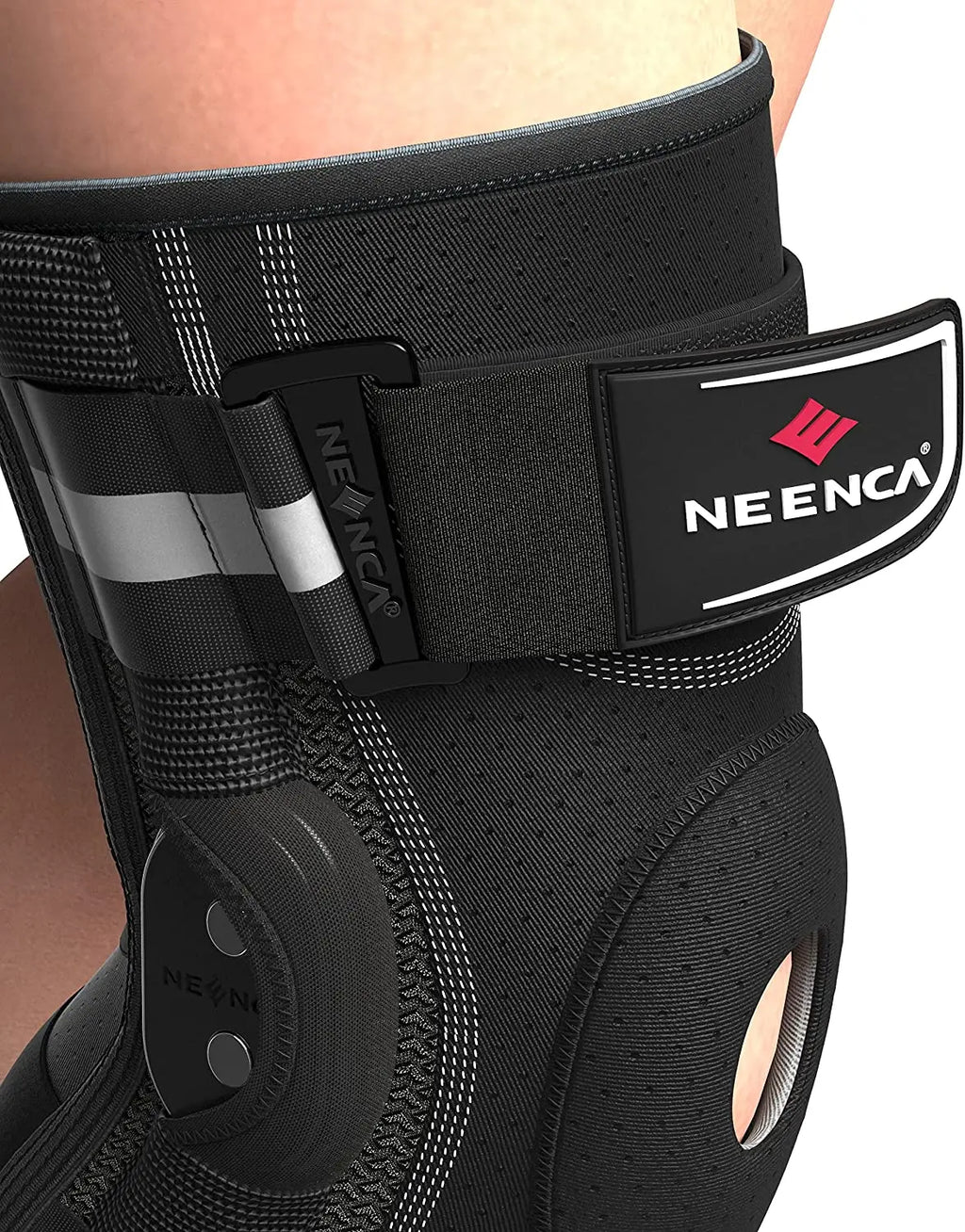 Hinged Knee Brace with Side Stabilizers Knee Support for Pain Relief ACL Meniscus Arthritis
