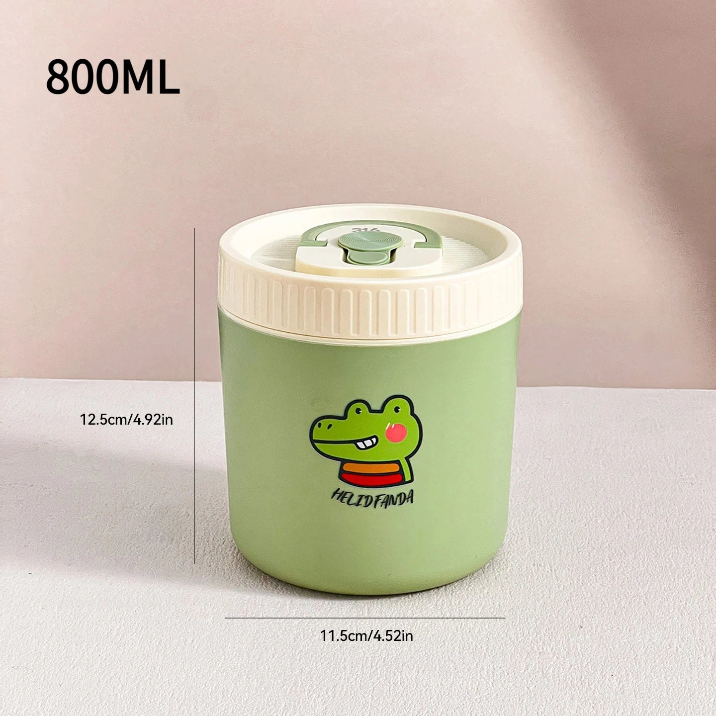 Stainless Steel Thermal Bento Lunch Box Large Capacity Insulated Food Container