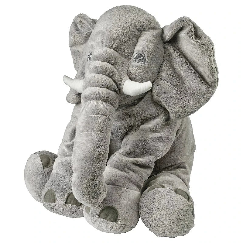 40cm Elephant Plush Pillow Soft Stuffed Animal Gift for Kids