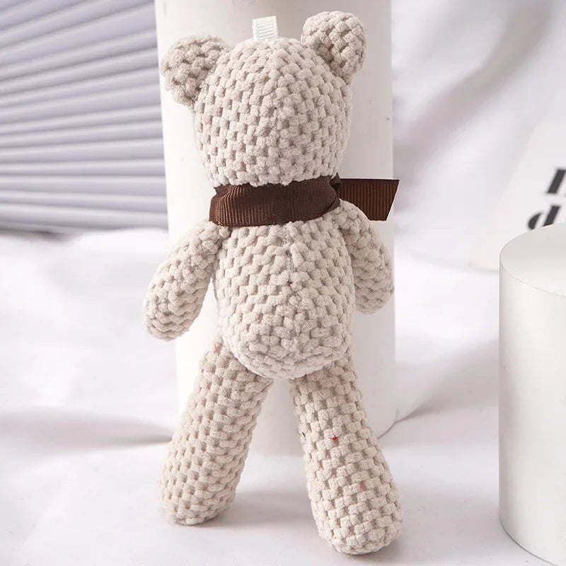 16cm Pineapple Bear Plush Keychain Mini Teddy Bear Gift