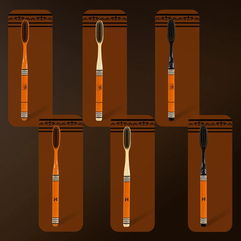 Soft Bristle Toothbrush Set Pack of 6 Adult Household Dental Care