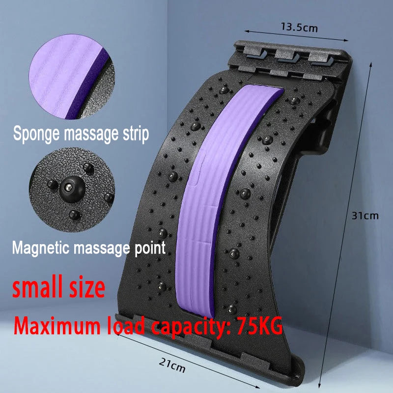 Lumbar Back Stretcher for Spine Support and Lower Back Relaxation