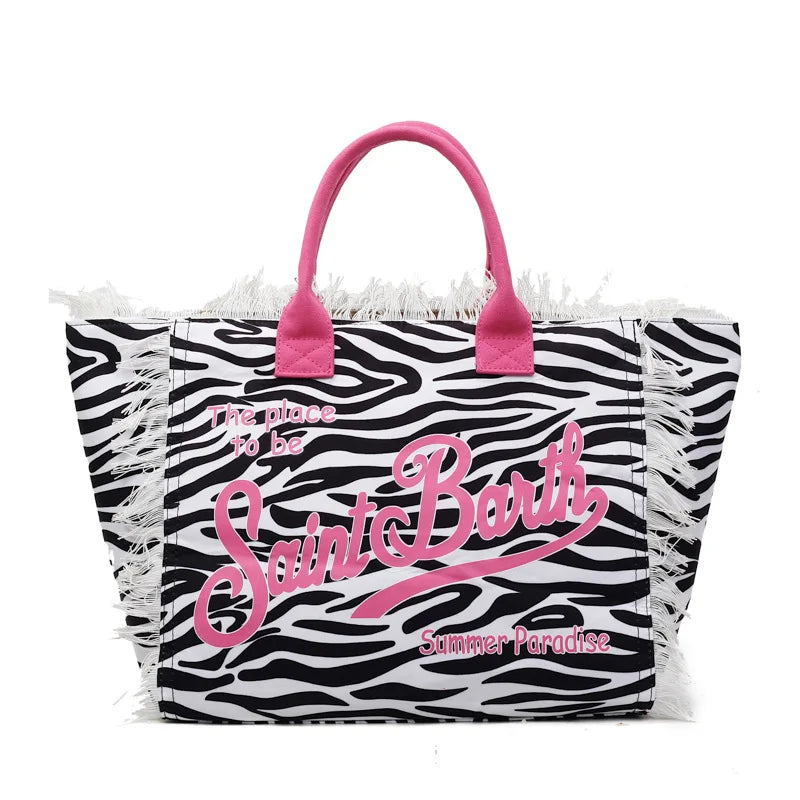Large Capacity Canvas Tote Bag Fashion Envelope Shoulder Handbag