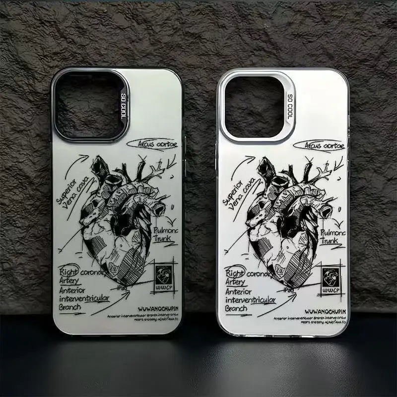 Anatomical Heart Medical Anti Drop iPhone Case