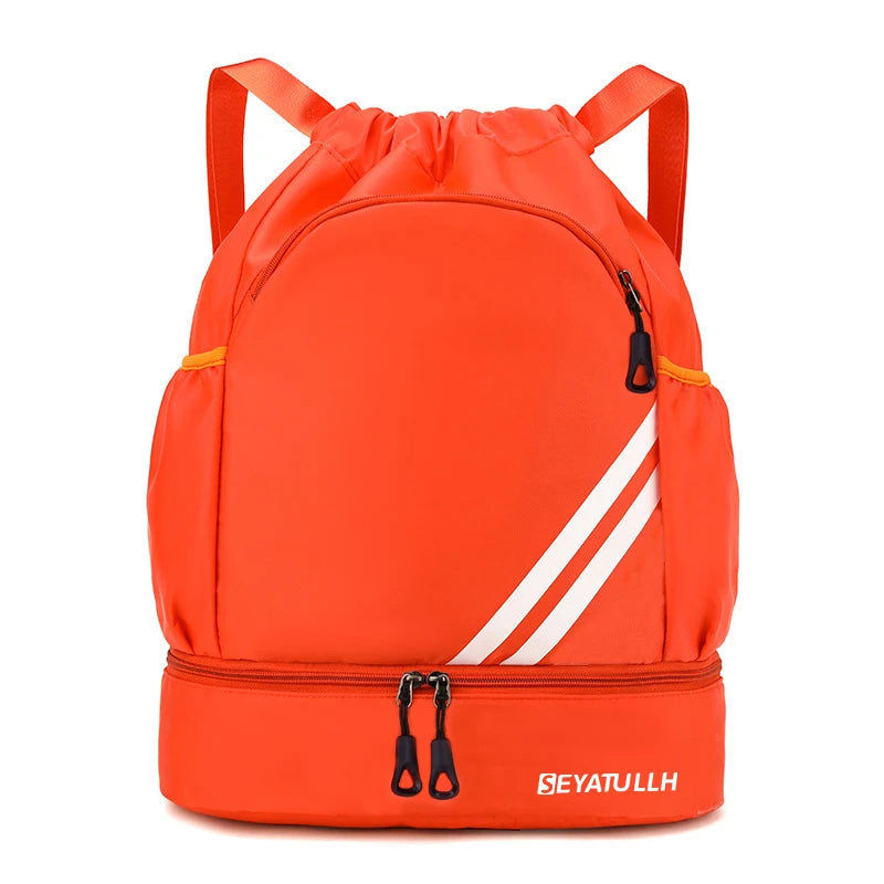 Waterproof Sports Basketball Backpack Gym Travel Outdoor Climbing Bag Pouch