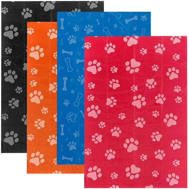 Dog Poop Bags 120 Rolls Refill Outdoor Pet Waste Bags Cleaning Supplies