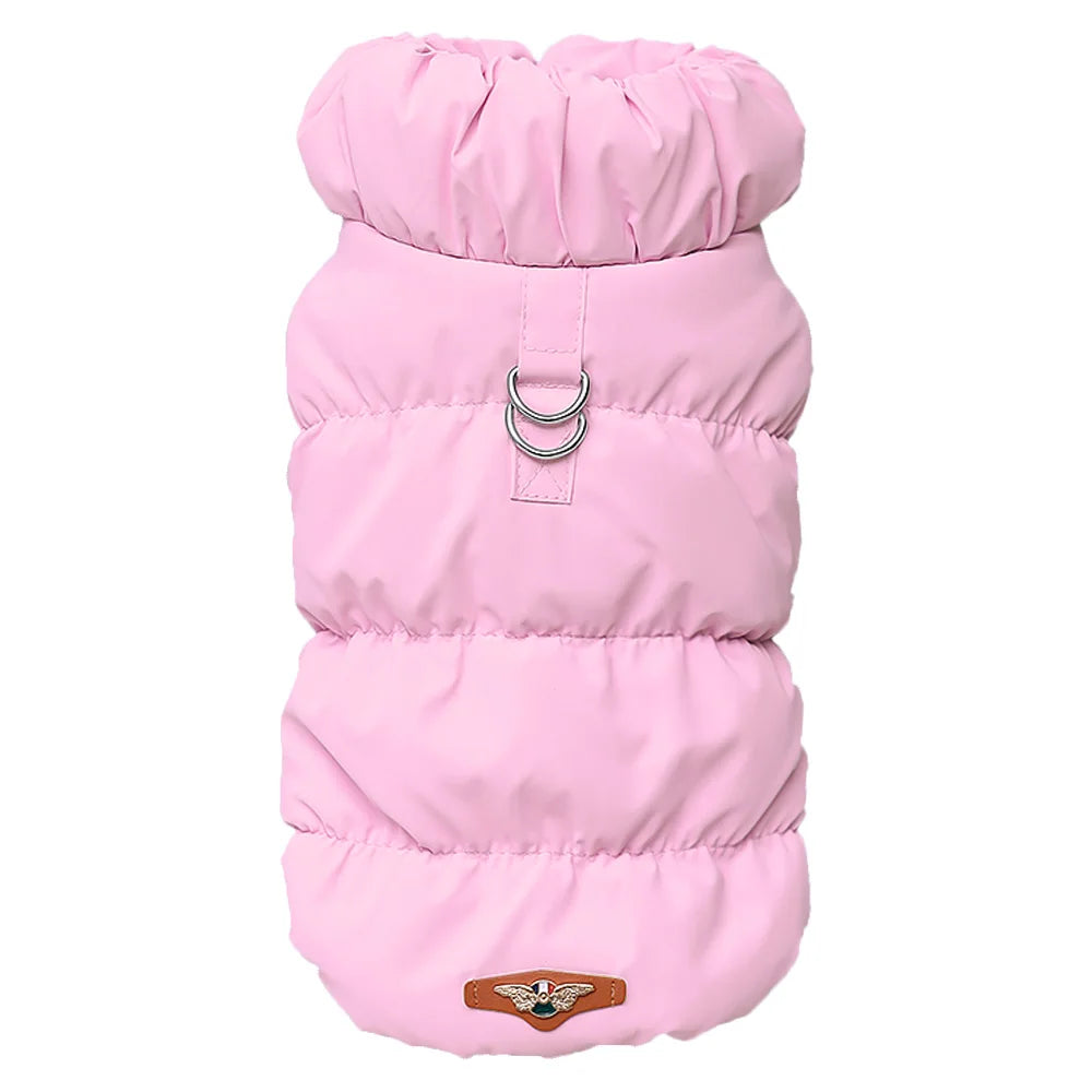Warm Winter Dog Coat Soft Padded Jacket for Small and Medium Dogs and Cats