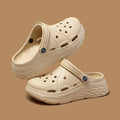 Women EVA Platform Clogs Thick Sole Non Slip Garden Sandals