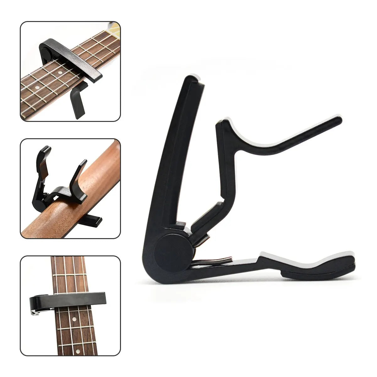 Guitar Capo – Quick Change Clamp for Acoustic & Electric Guitar