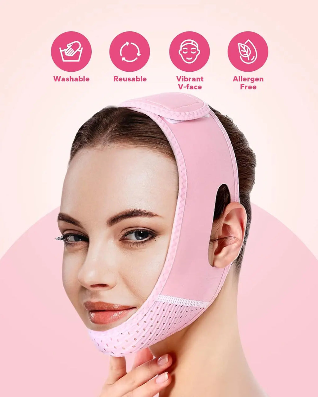 V Line Face Slimming Strap – Chin Lift Mask Double Chin Reducer