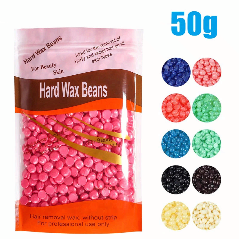 Hard Wax Beans – 500g Hair Removal Wax for Face, Legs & Body, No Strip Needed
