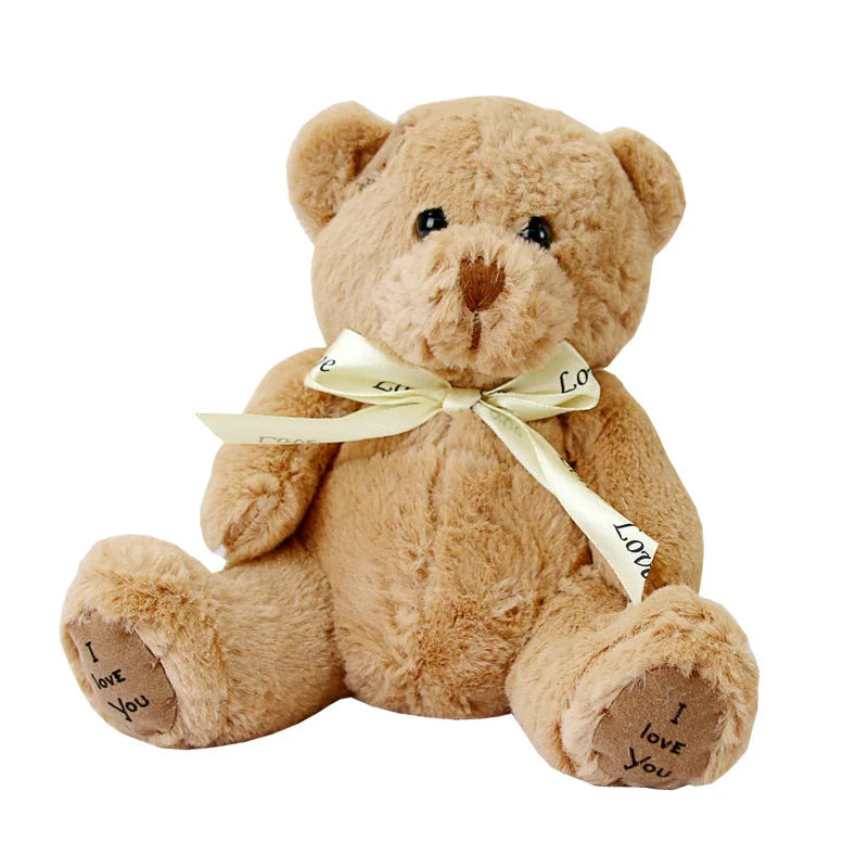 18cm Cute Teddy Bear Plush Toy Birthday Gift