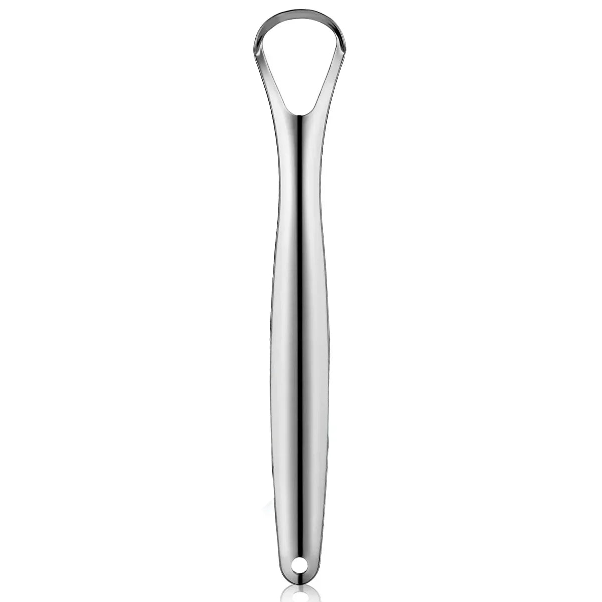 Metal Tongue Scraper Stainless Steel Cleaner Portable Oral Hygiene Tool 1-3pcs