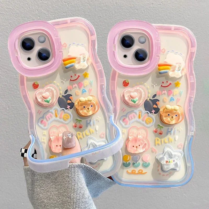Bead Bracelet Chain Holder iPhone Case