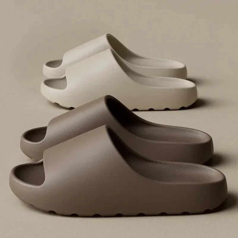 Cloud Slippers Thick Sole EVA Slides – Soft Cushion Non-Slip Indoor Outdoor Sandals