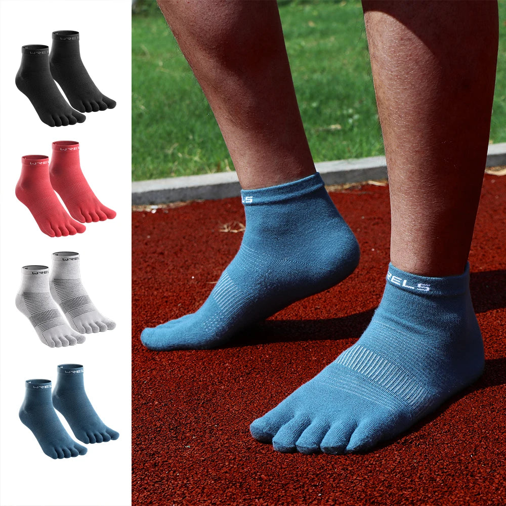 CoolMax Split Toe Running Socks Breathable Quick Dry Sports Socks Cycling Marathon