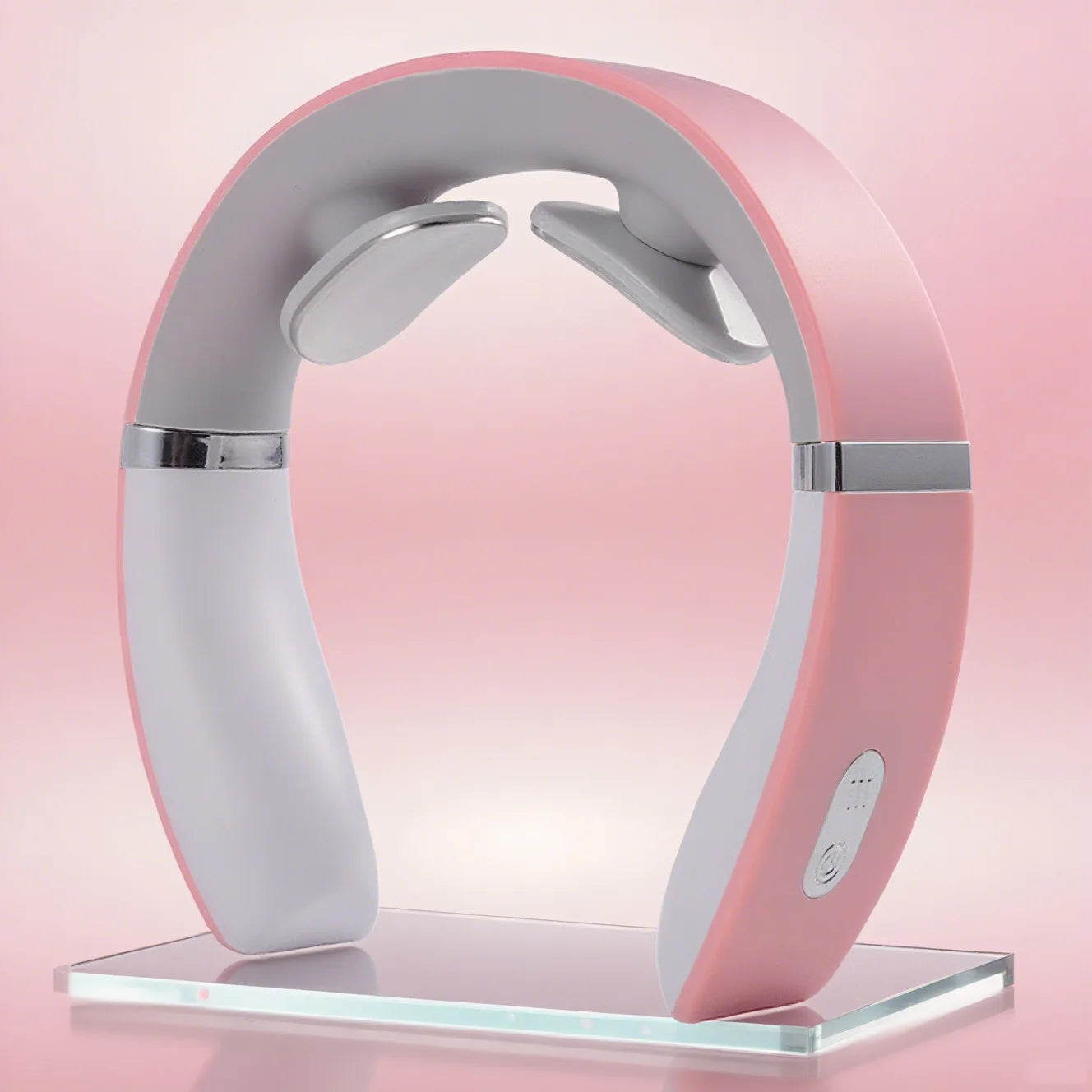 Portable Neck Massager Electric Cervical Spine Massager Shoulder Pain Relief EMS Neck Massage Device