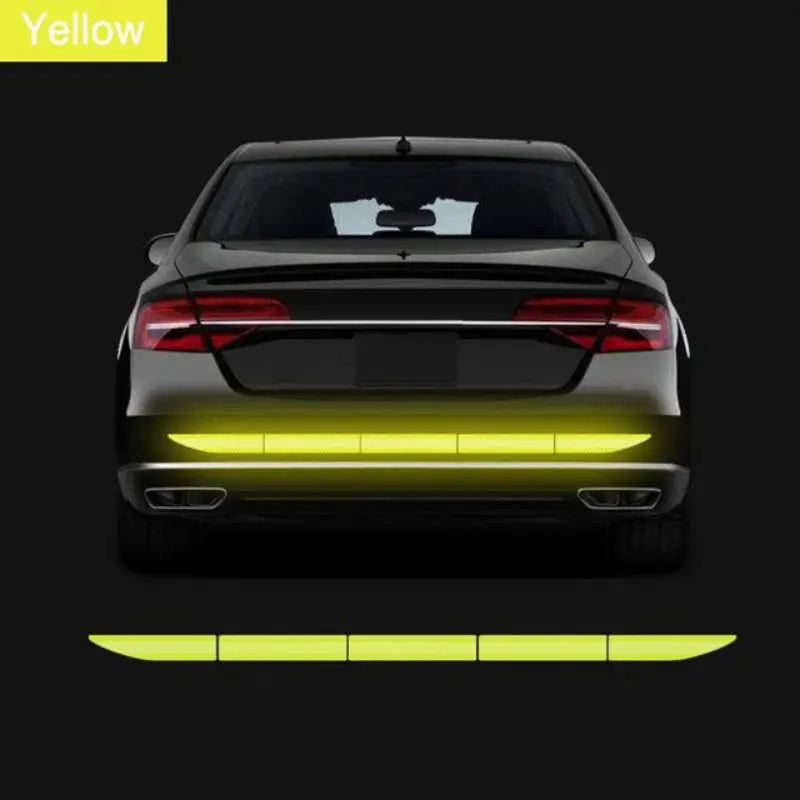 Reflective Car Sticker Strips – Anti-Collision Safety Tape for Car Bumper & Door Protection