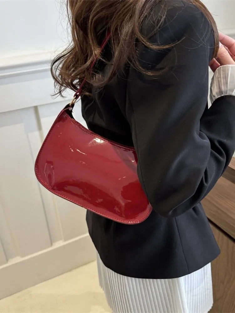 Women Nylon Crossbody Bag Fashion Mini Shoulder Bag Casual Underarm Bag Small Lightweight Messenger Bag