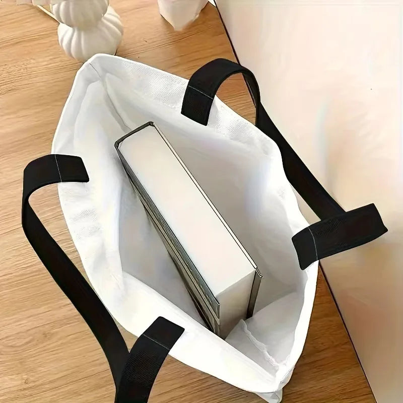 Dachshund Print Tote Bag Large Capacity Reusable Shoulder Shopping Bag