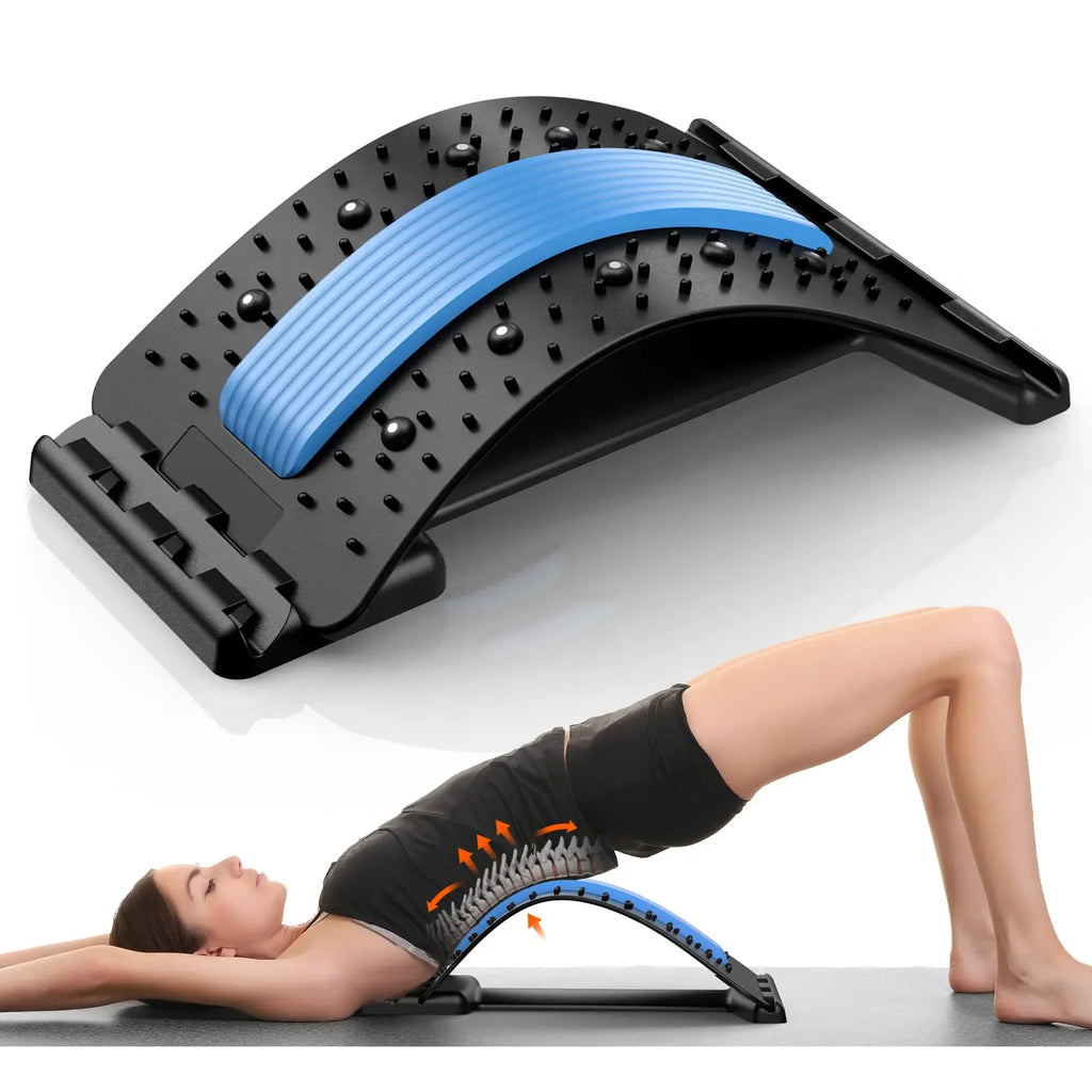 Back Stretcher Spine Support Multi Level Pain Relief Back Cracker Board