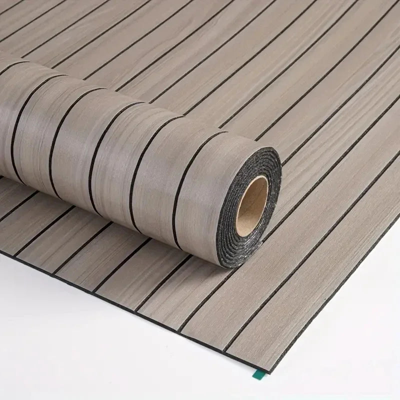3D Wood Grain Wallpaper Self Adhesive Waterproof Removable DIY Wall Ceiling Decor