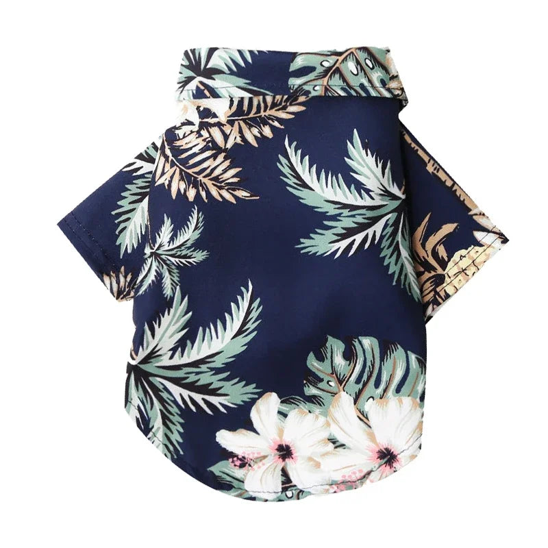Dog T-Shirt Summer – Thin Breathable Beach Pet Clothes for Small Dogs, Puppy, Cat