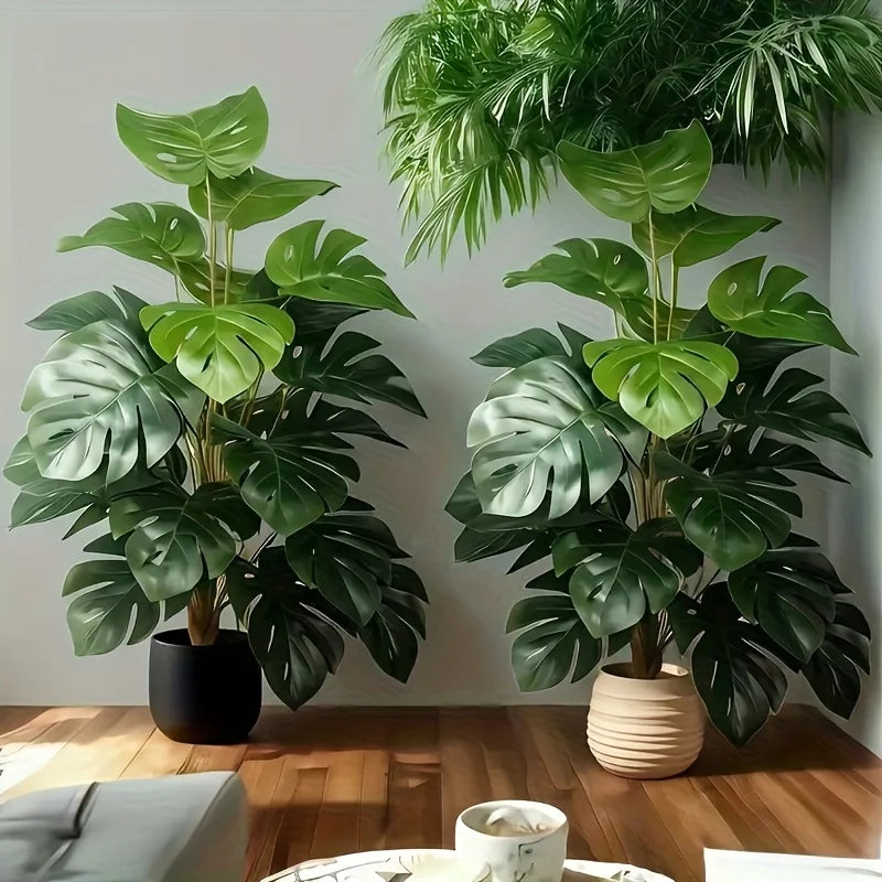 Artificial Fiddle Leaf Fig Tree Realistic Plastic Plant Home Office Wedding Decor
