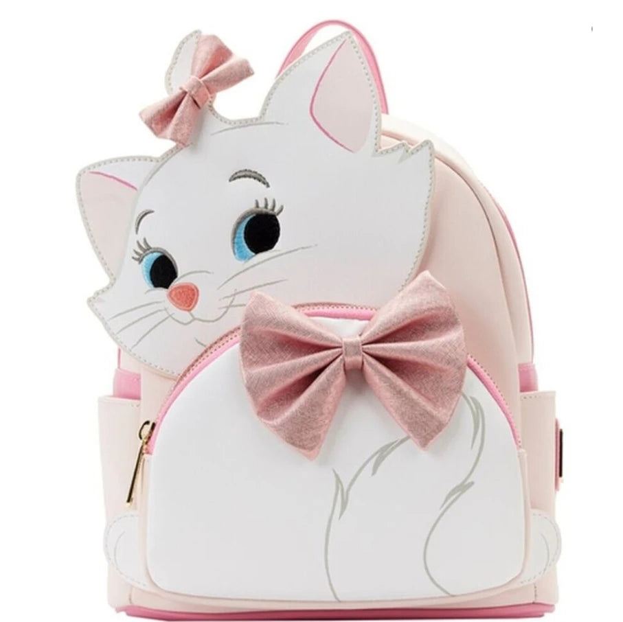 Disney Inside Out Sadness Cartoon Mini PU Leather Backpack Cute Girl Storage Bag
