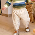 Kids Casual Pocket Pants Loose Ankle Trousers for Boys Girls