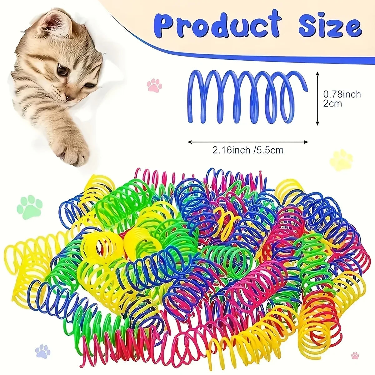 Cat Toy Set Variety Pack – Interactive Toys for Indoor Cats (14/28/56PCS)