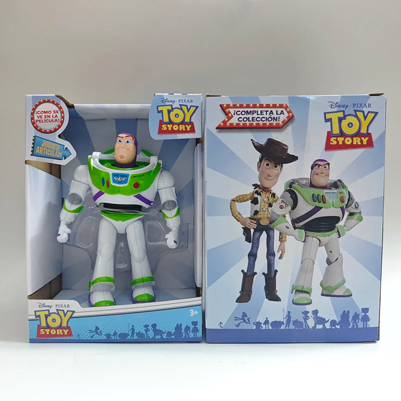 Toy Story Buzz Lightyear Woody Anime Figure Collectible Desktop Ornament Toy