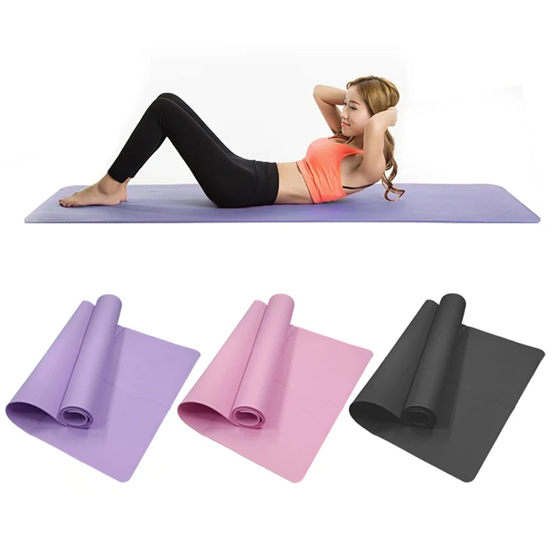 4mm EVA Yoga Mat Anti Slip Fitness Exercise Pilates Gym Mat