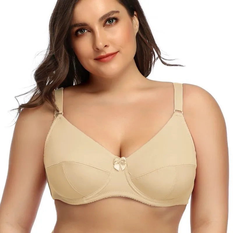 Women’s Plus Size Underwire Minimizer Bra Full Coverage Non Padded