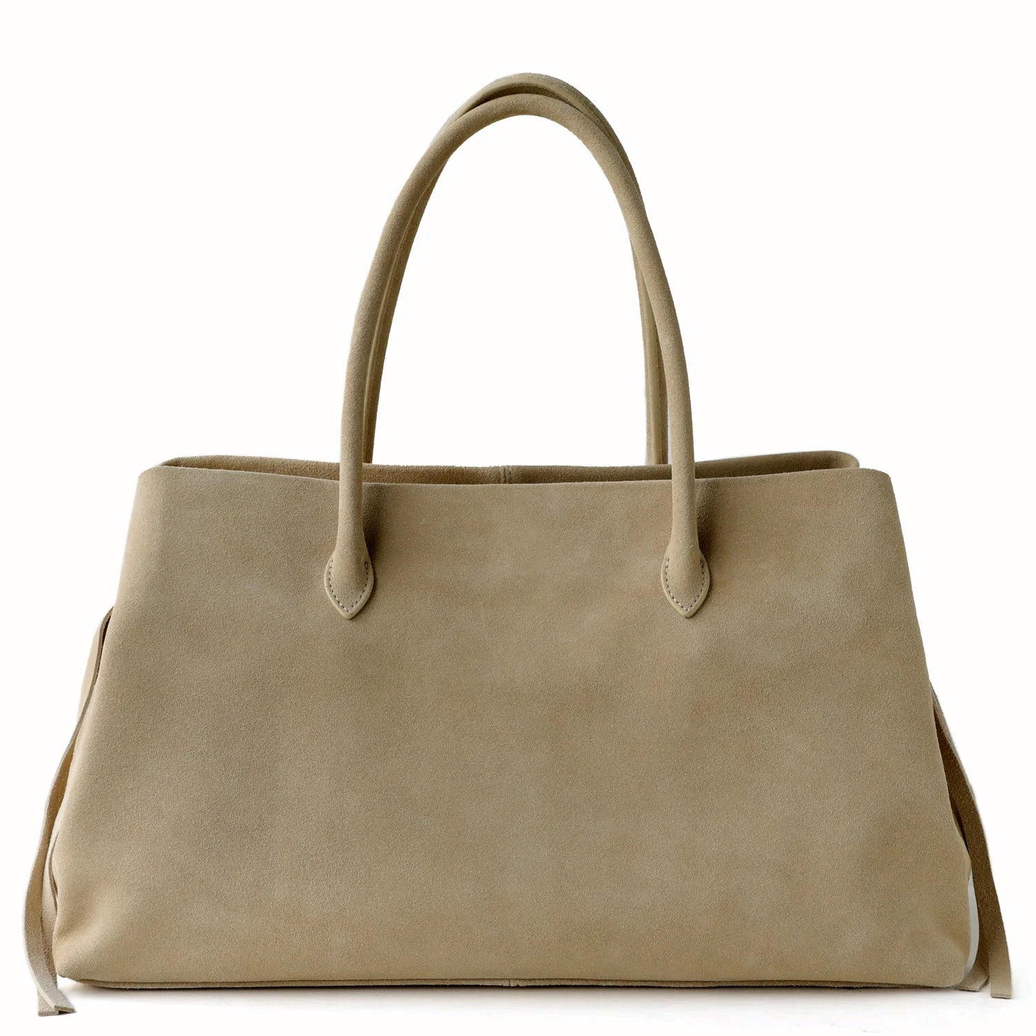 Cow Leather Multi Layer Tote Bag for Women Large Capacity Handbag