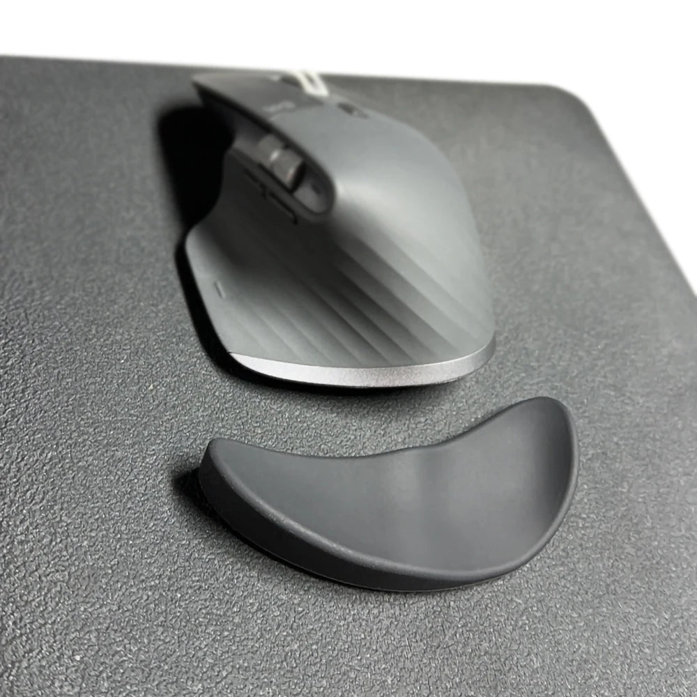 Left Hand Silicone Wrist Rest Pad for Logitech MX Master 3S Ergonomic Palm Support Mat