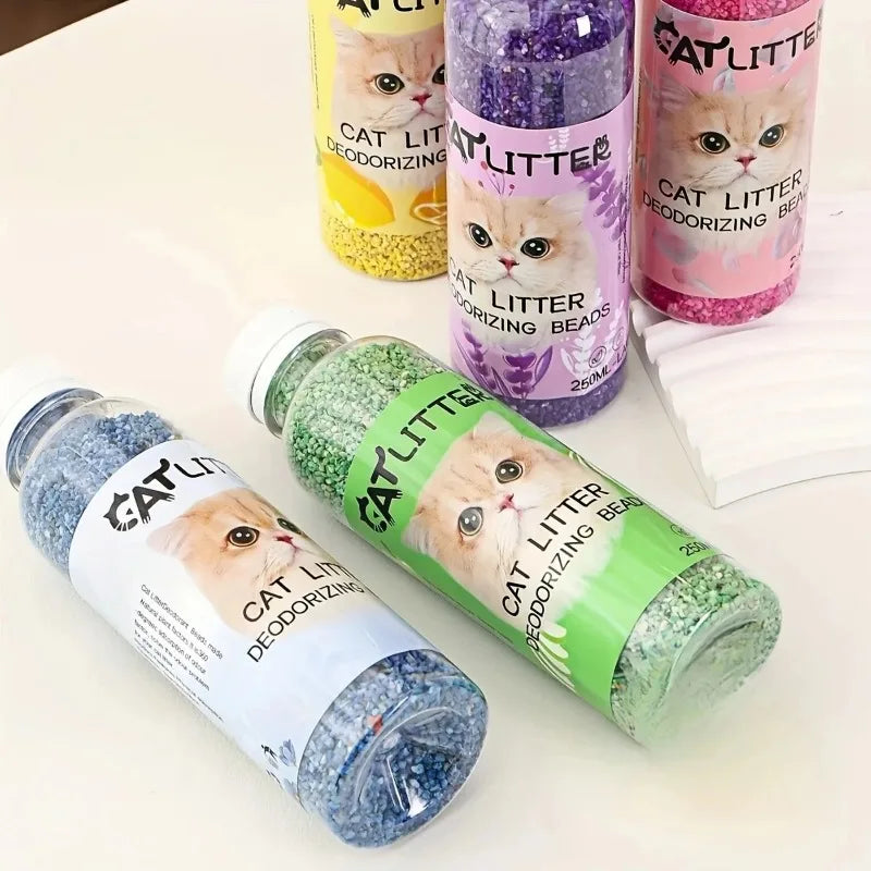 Cat Litter Deodorizer Beads – Odor Eliminator for Fresh, Clean Litter Boxes