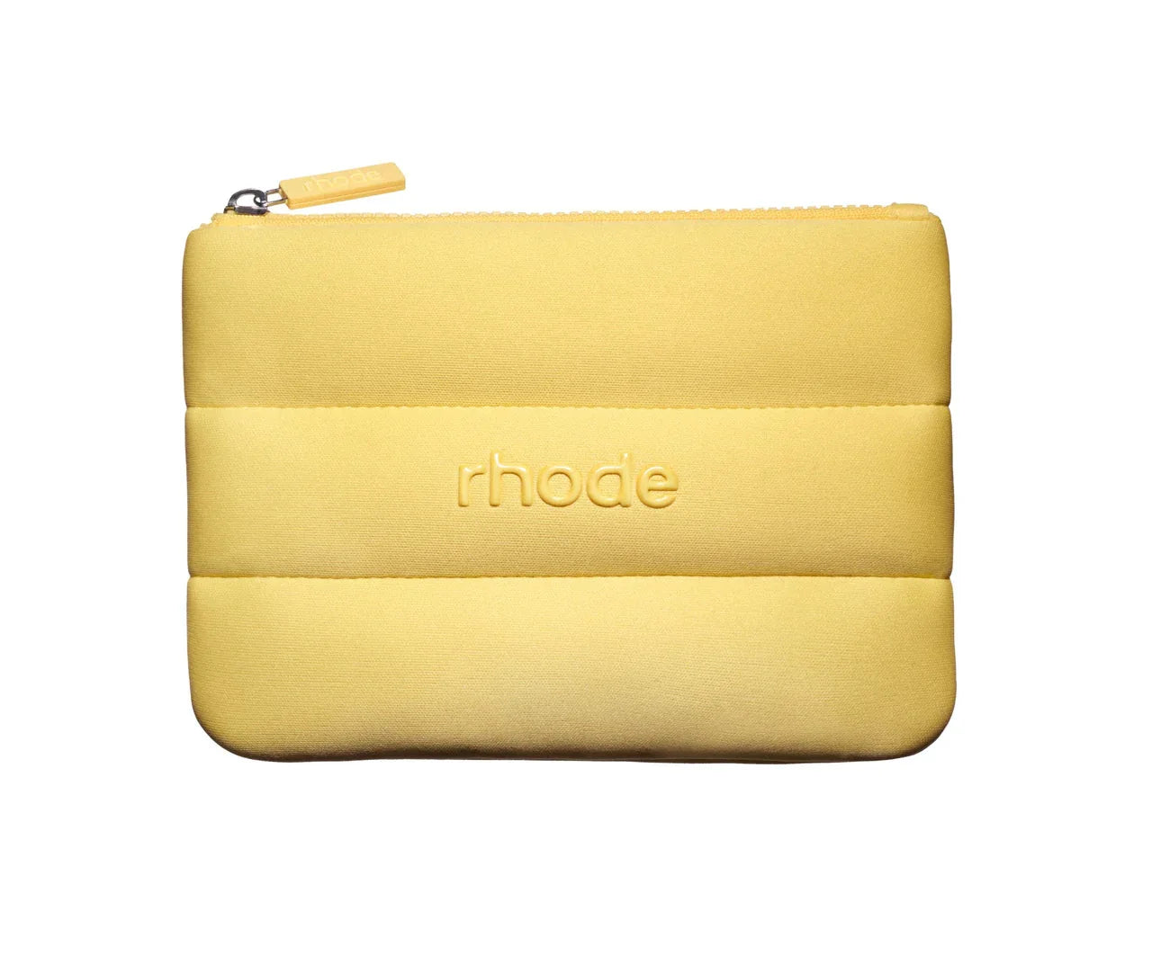 Yellow Makeup Bag Portable Travel Cosmetic Pouch Zipper Toiletry Organizer Women