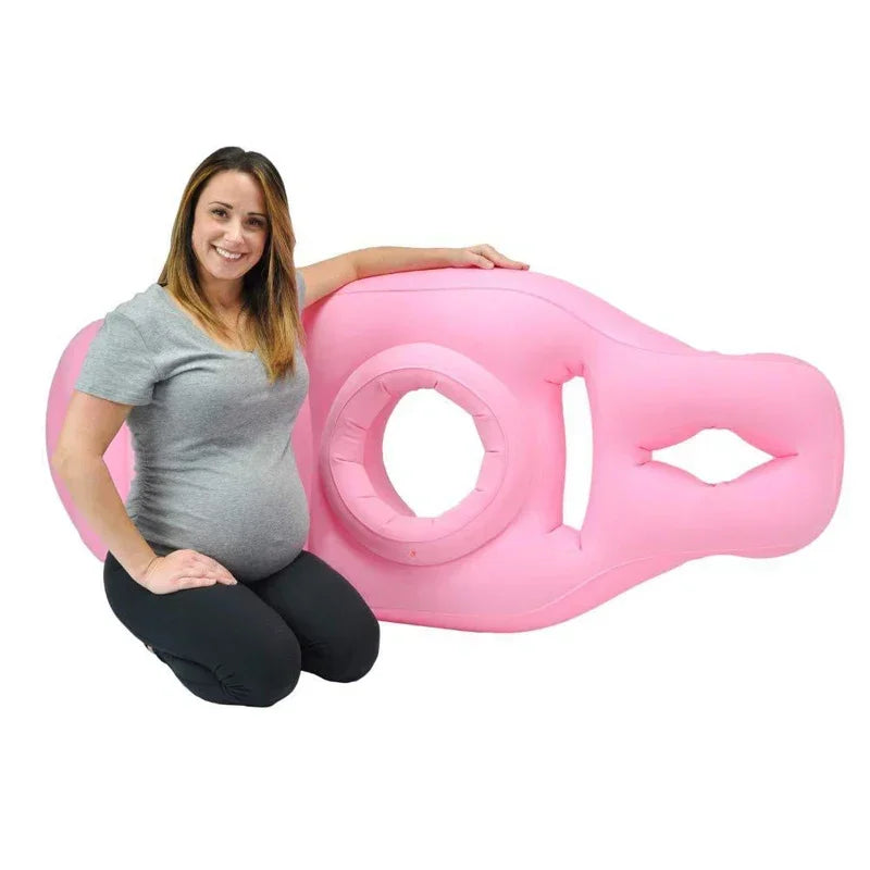 Inflatable Pregnancy Pillow Sleeping Mat for Maternity Comfort and Support