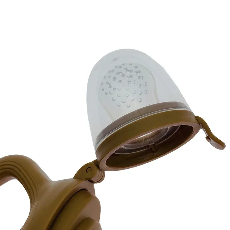*Silicone Baby Fruit Feeder Teething Pacifier Nibbler