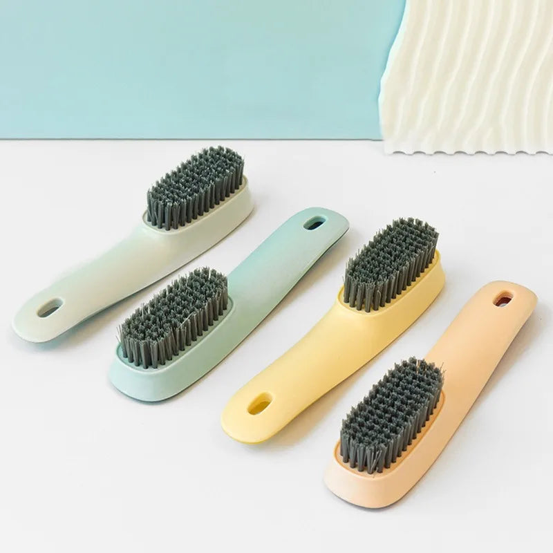 Shoe Cleaning Brush – Multi-Functional Plastic Scrubbing Brush for Clothes & Household Cleaning Accessories
