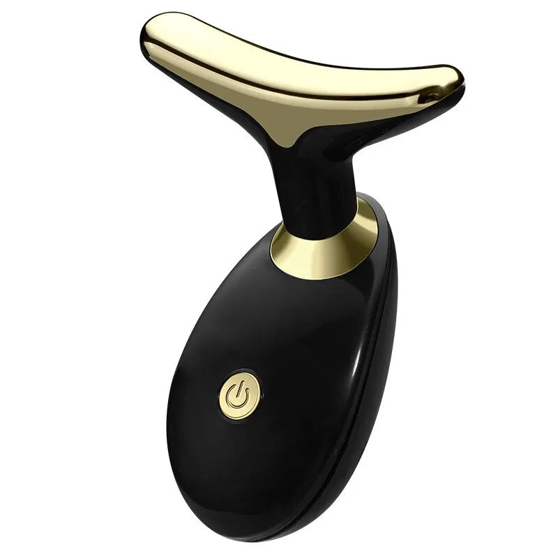 Electric Face & Neck Massager Lifting Firming Beauty Device Facial Skin Tightening Vibration Massage Tool Portable Skincare