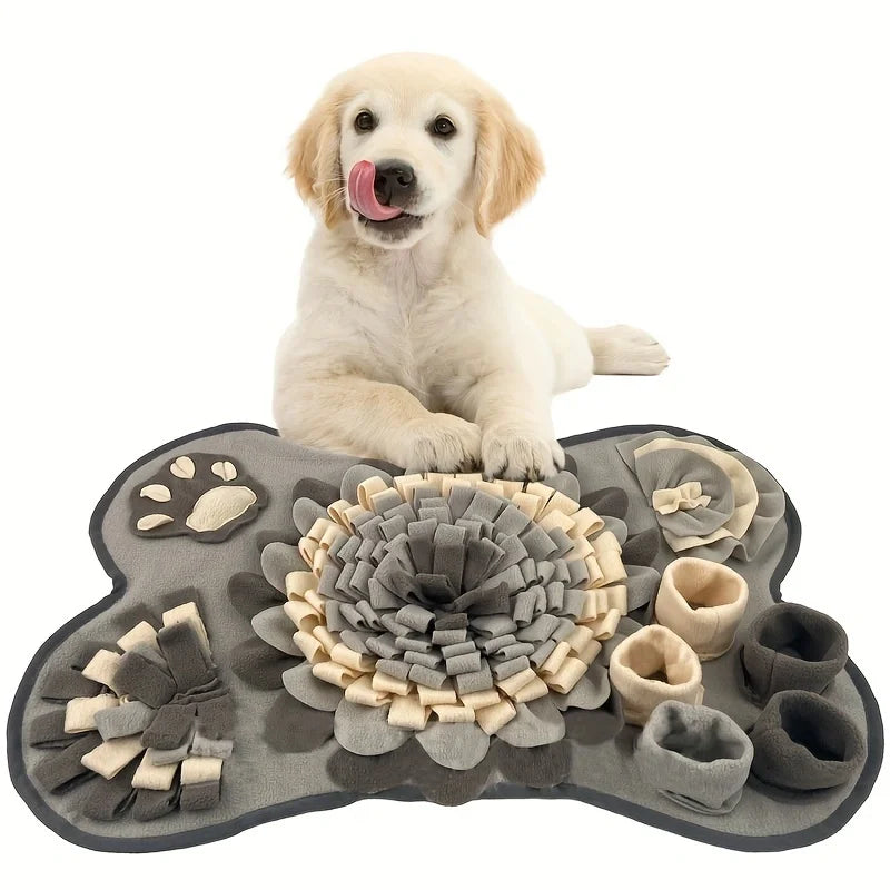 Dog Snuffle Mat Interactive Slow Feeding Training Mat Foraging Skill Toy