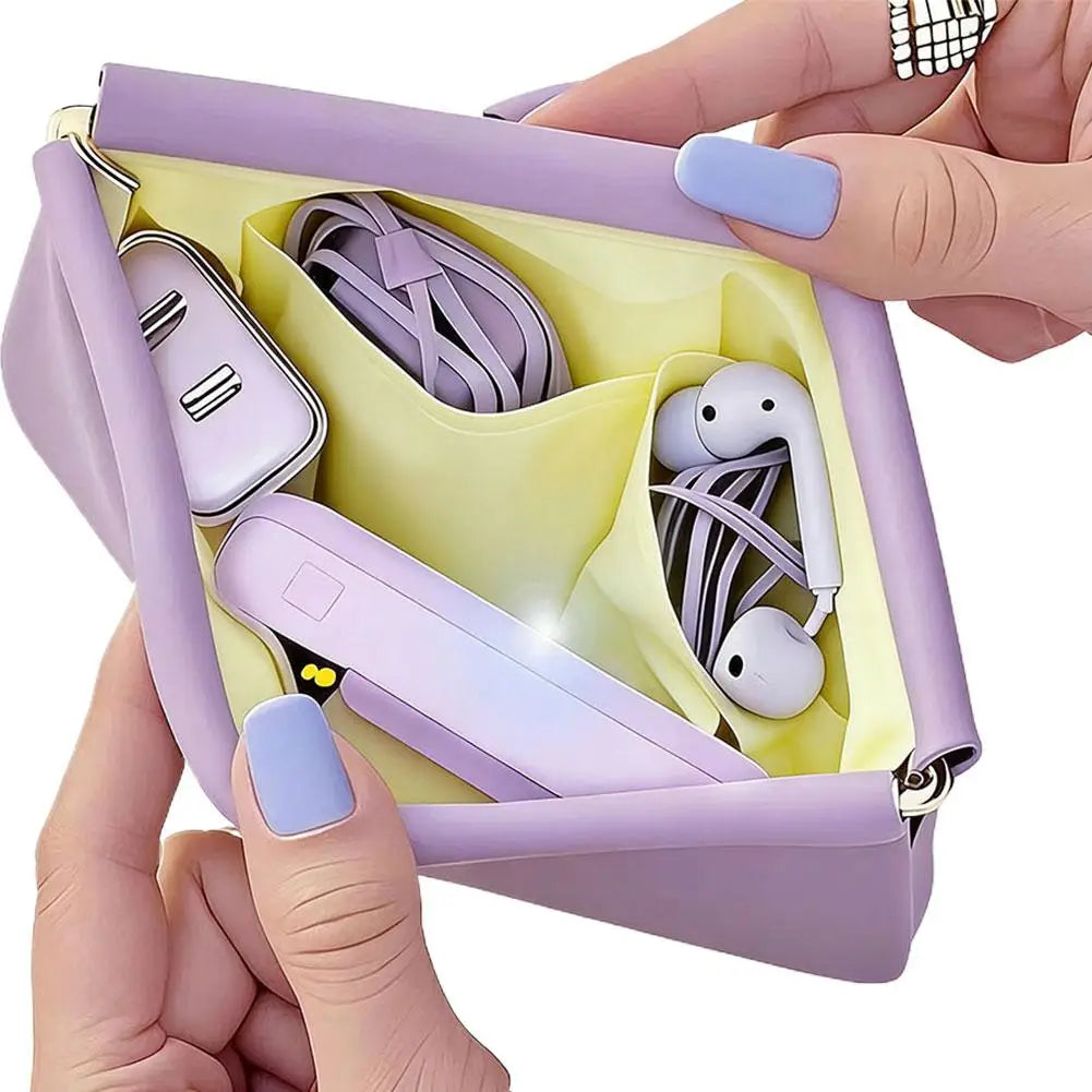 Waterproof Foldable Makeup Organizer Travel Cosmetic Case