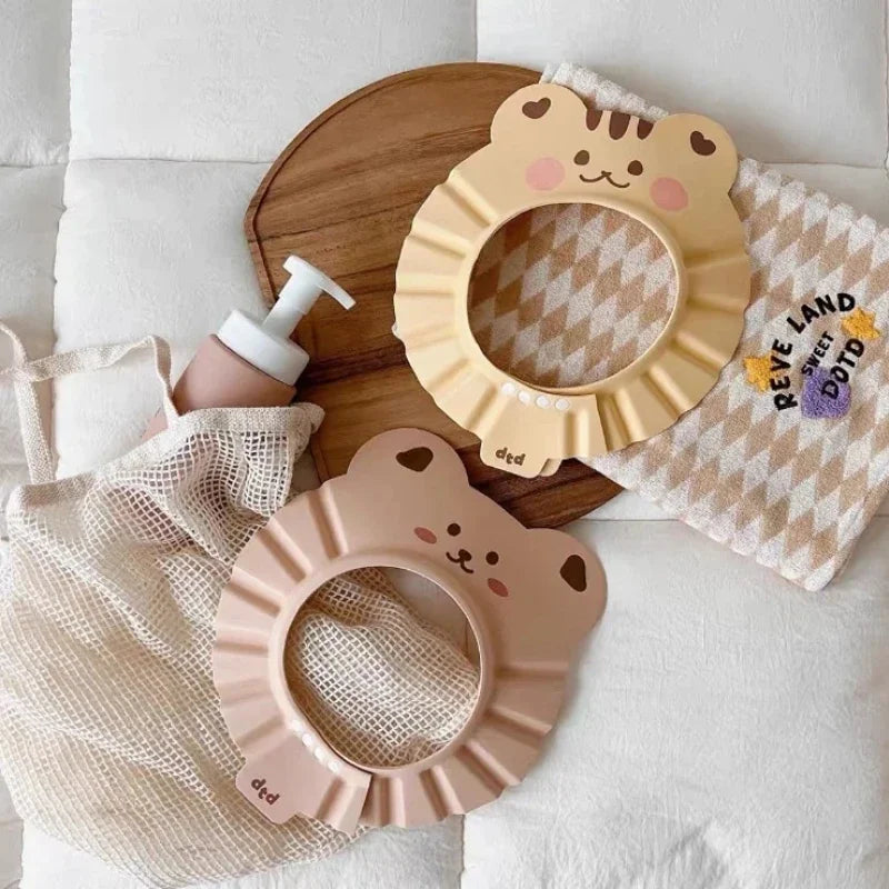 Adjustable Baby Shower Cap Ear Eye Protection