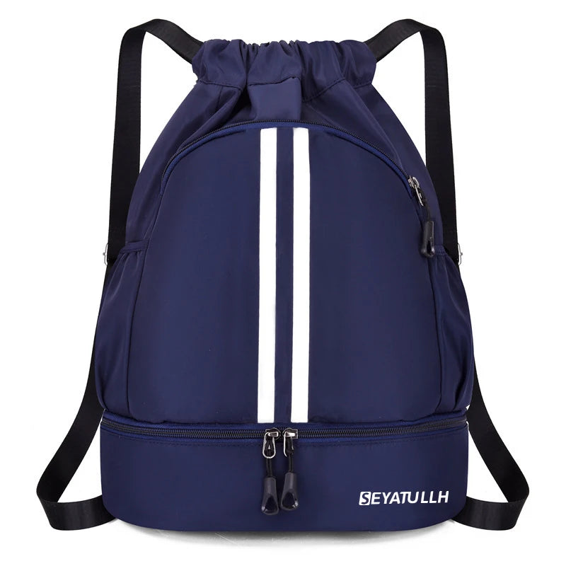 Waterproof Sports Basketball Backpack Gym Travel Outdoor Climbing Bag Pouch