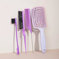 5 Piece Hair Comb Set Scalp Massage Styling Brush Salon Tools
