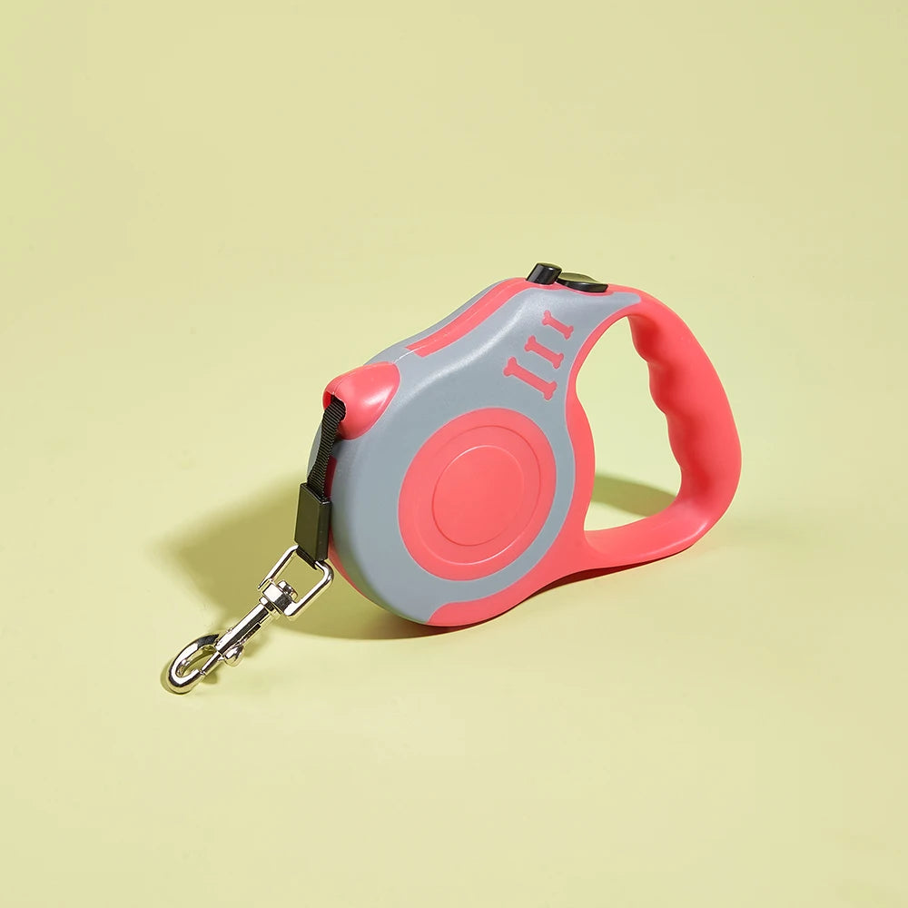 Automatic Retractable Dog Leash – Durable Walking Lead for Small Pets